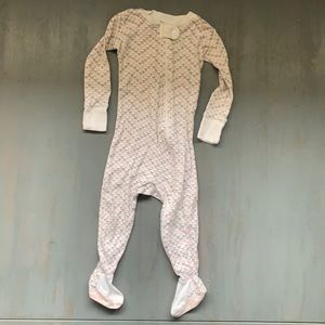 Burts Bees 12 month footie pjs